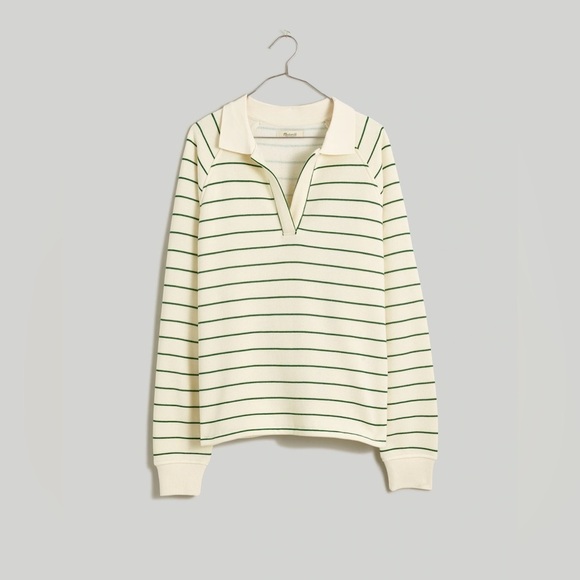 Madewell Betterterry Polo Sweatshirt - Picture 6 of 13